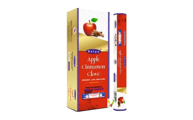 Satya Apple Cinnamon Clove Hexa - 20 Sticks