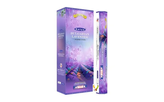 Satya Bulgarian Lavender Hexa - 20 Sticks