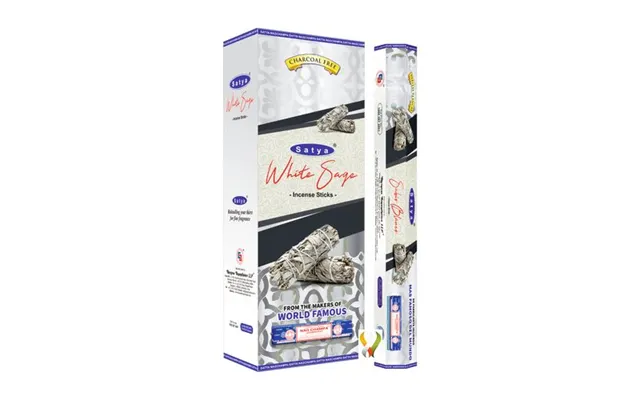 Satya White Sage Hexa - 20 Sticks