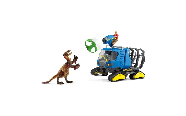 Schleich Dinosaurs Track Vehicle Toy Playset - 4 To 12 Years product image