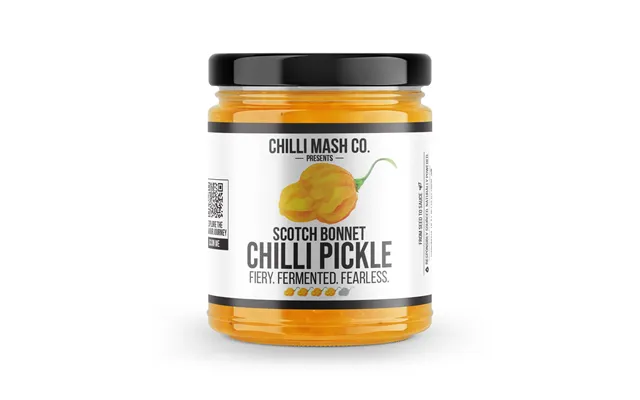 Scotch Bonnet Chilli Pickle 190g Chilli Mash Co. Indian Style Chilli Pickle