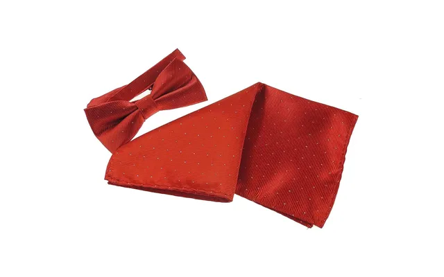 Set Bow Tie And Pocket Square Men's Evening Wedding Groom Fine Silver Glitter