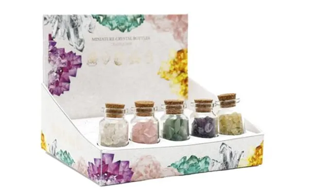 Set Of 20 30g Fragranced Miniature Crystal Bottles