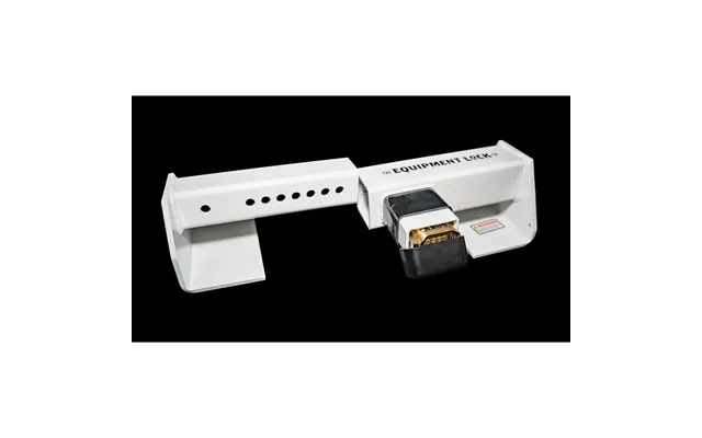 Shipping Container Lock Heavy Duty - White Combination Lock No Extension Kit