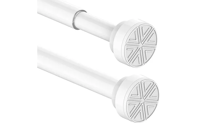 Shower Curtain Rod Extendable Stainless Steel No Rust 90-160cm Window