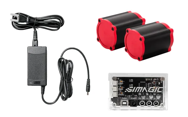 Simagic P-hpr Haptic Pedal Reactor System Professional Haptic Feedback Upgrade For - Universal 2 Haptic Reactor Kits Wit