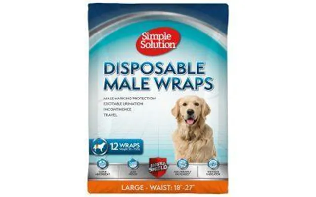 Simple Solution Disposable Male Wrap - X Small