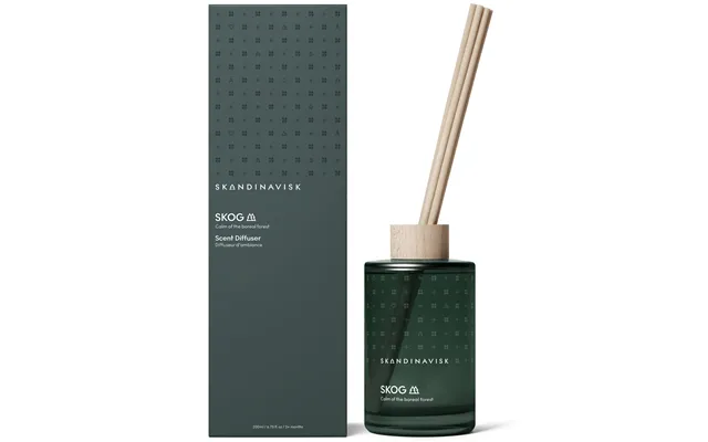 Skandinavisk Skog Forest Diffuser 8 Reeds - 3 Months
