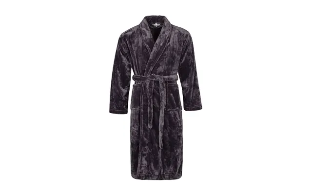 Soft Warm Mens Dressing Gown - S Antique Silver