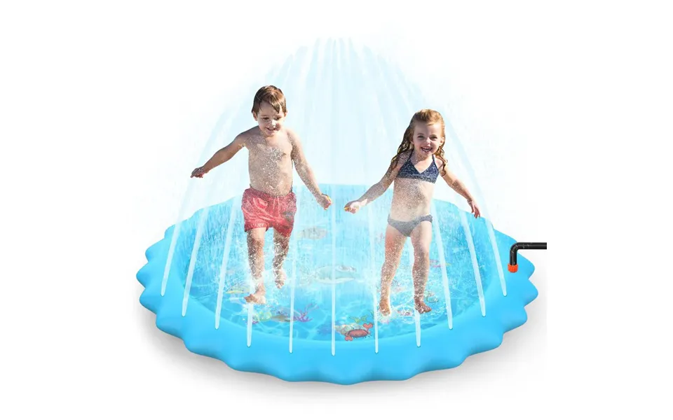 Soka Blue Round Sprayer 0000257 - Multipurpose Splash Mat For Kids
