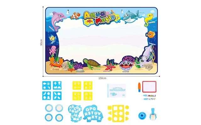 Soka Deluxe Water Doodle Set - Large Drawing Area, Abundant Accessories, Non-toxic & Eco-friendly product image