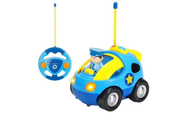 Soka My First Remote Controlled Car For Toddlers With Light And Sound Toy Car Birthday Gift Present For Boys Girls - Lig