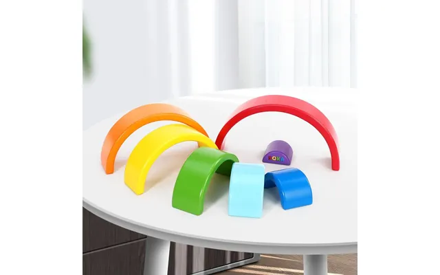 Soka Rainbow Stacker 7pcs - Fun Educational Toy