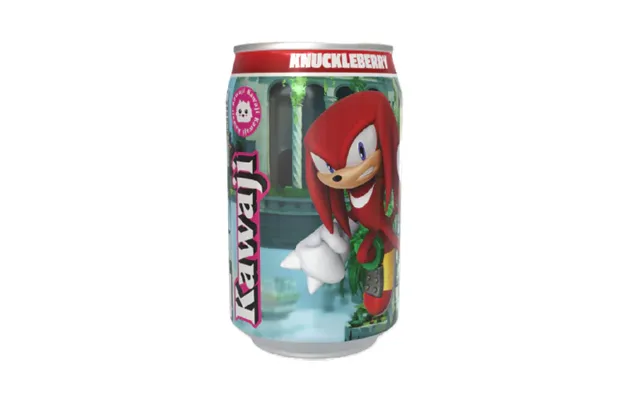 Sonic The Hedgehog Knuckleberry - Summer Fruits Flavour Soda Featuring Knuckles