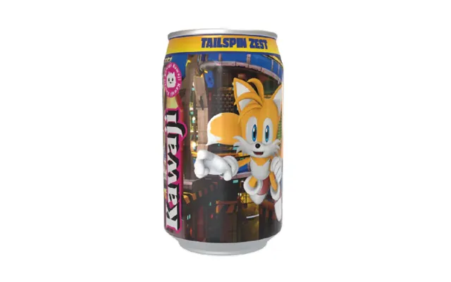 Sonic The Hedgehog Tailspin Zest - Orange Flavour Soda Featuring Tails