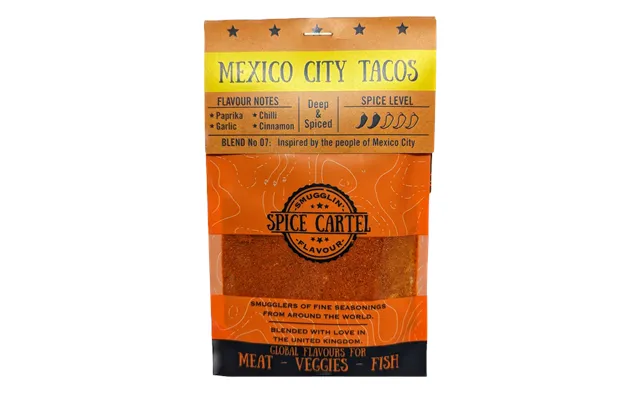 Spice Cartel's Mexico City Tacos 35g Resealable Pouch