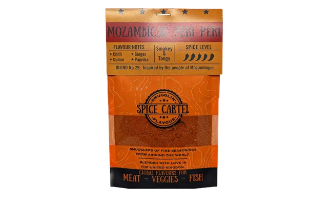 Spice Cartel's Mozambican Peri Peri 35g Resealable Pouch