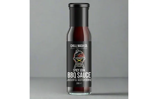 Spicy Jerk Bbq Sauce 250g Chilli Mash Co. Authentic Caribbean Flavours