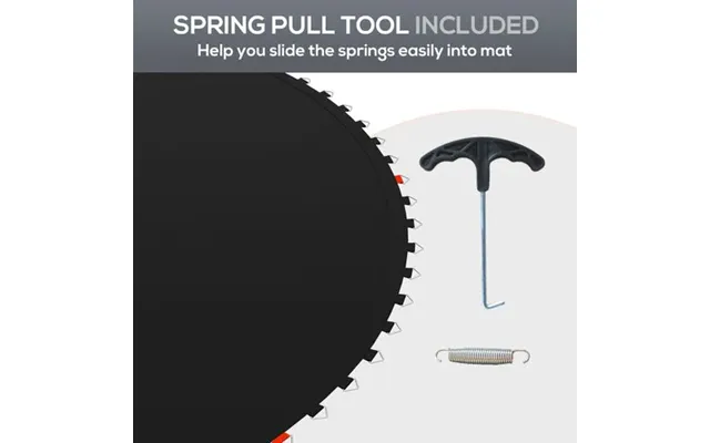 Sportnow Trampoline Mat With 42 V-hooks - For 8ft Trampoline product image
