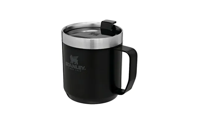 Stay Hot Camp Mug 0.35l - One Size Matte Black Pebble