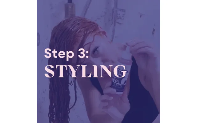 Step 3 Wet Style And Define