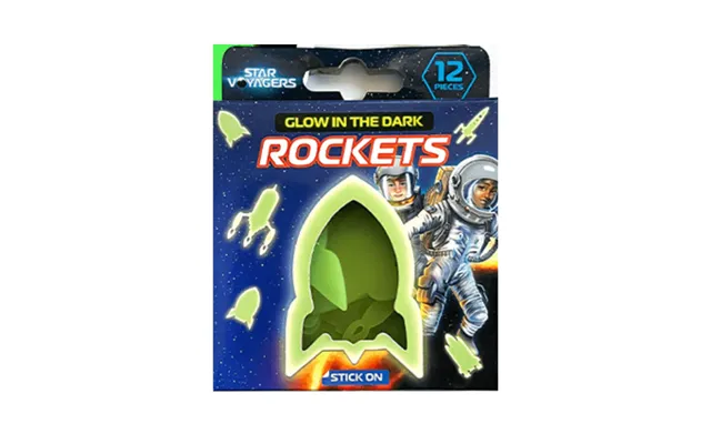 Stick On Glow In The Dark Rockets product image