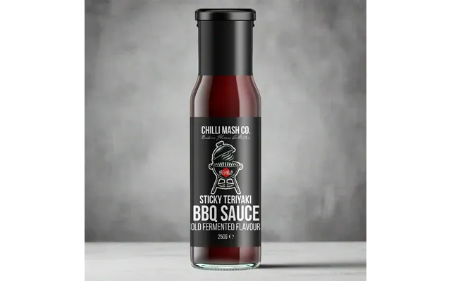 Sticky Teriyaki Bbq Sauce 250g Chilli Mash Co. Bold Fermented Flavour
