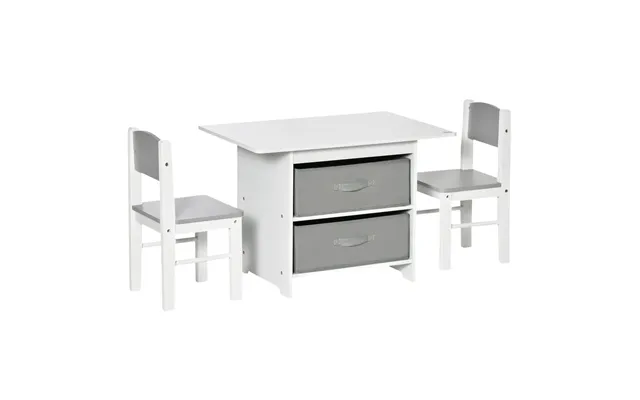 Stylish 3-piece Toddler Furniture Set W Storage Drawers - Perfect For Kids' Playrooms product image