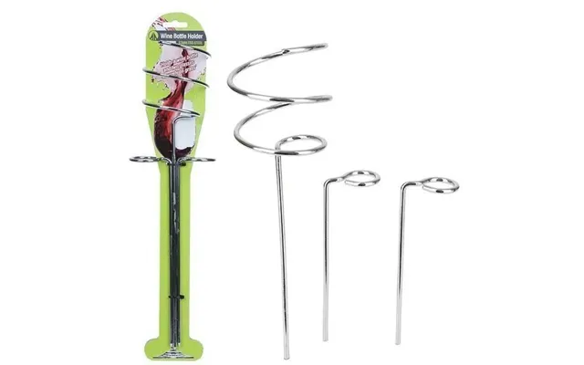 Summit Wine Bottle Holder & 2 Wine Glasses Holder