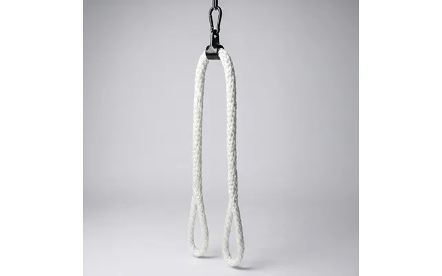 Super Long Looped Tricep Ropes By Hdgymequipment - White