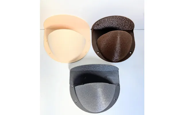 Swallow Nest Cup Petg Fuzzy Texture Two Mounting Styles Easy Clean Bird Nesting Box - Grey Sheltered Cup
