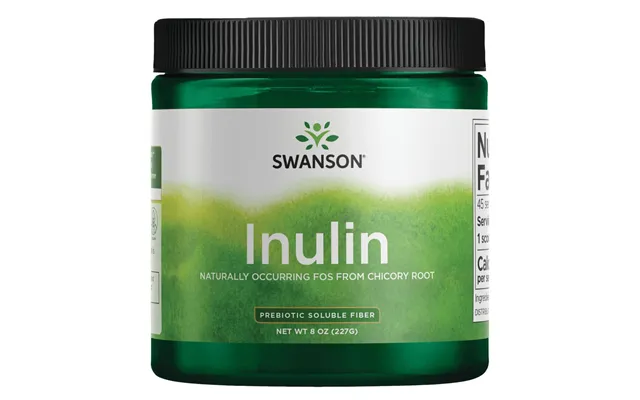 Swanson Inulin Prebiotic Powder Digestive Health Support 8 Oz