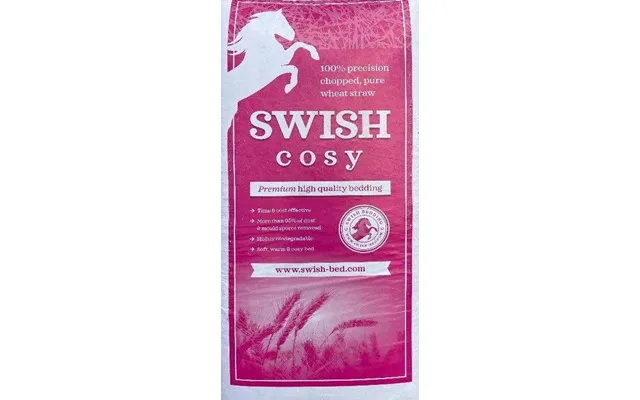 Swish Cosy Wheat Straw Bedding Pink Bale