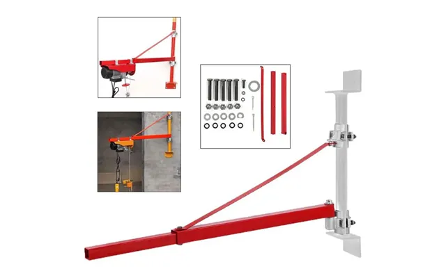 Swivel Wall Mount Lifting Arm 600kg Max Load For Workshop Or Garage Use