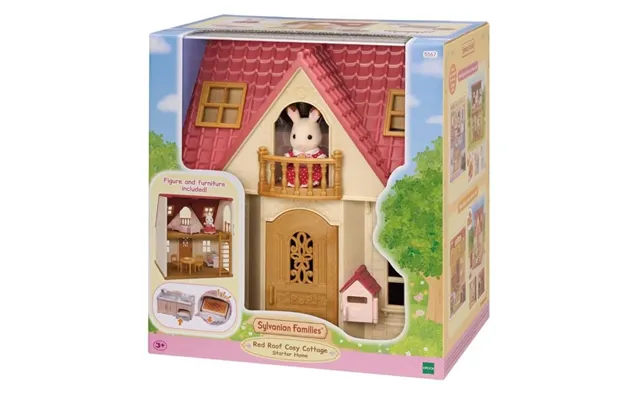 Sylvanian Families Red Roof Cosy Cottage Starter Home For Ages 3 & Up product image