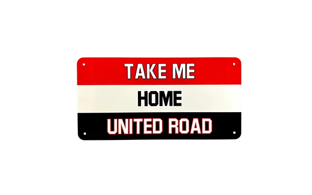 Take Me Home United Road Wall Bar Plaque