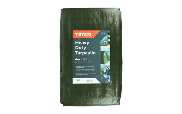 Tarpaulin Heavy Duty 4 X 5m Green