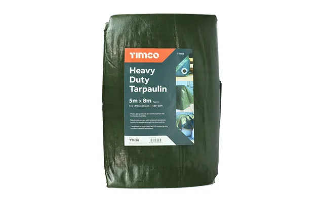 Tarpaulin Heavy Duty 5 X 8m Green