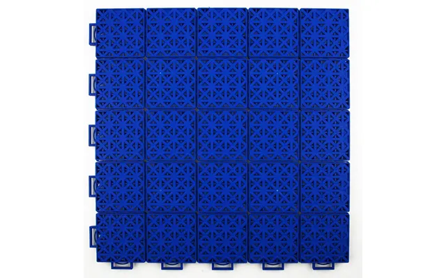 Tennis Court System Singles Includes Court Markings - Dark Blue