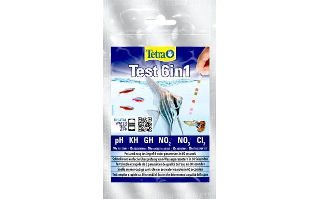 Tetra Test Strips 6in1 - 10 Strips