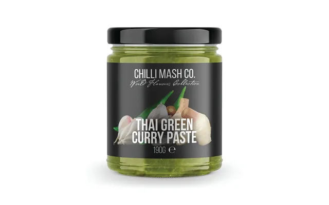 Thai Green Curry Paste 185g Chilli Mash Co. World Flavours Collection