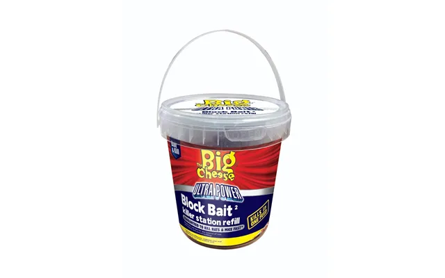 The Big Cheese Ultrapowerblock Bait Killer Stn Refil X15 - Case Of 6