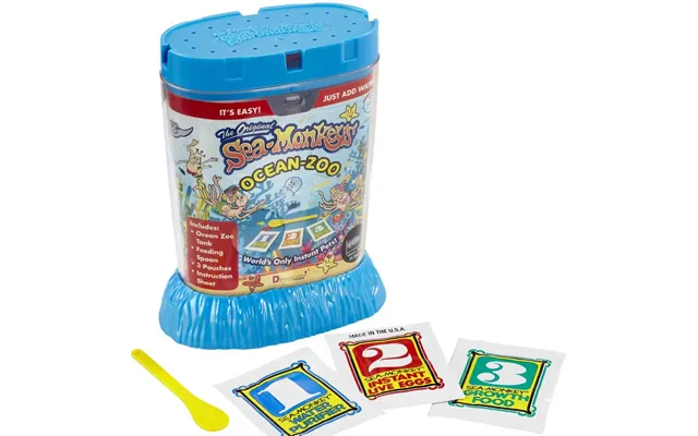 The Original Sea Monkeys - Ocean Zoo Grow Your Own Pets Science Kit 6 Years