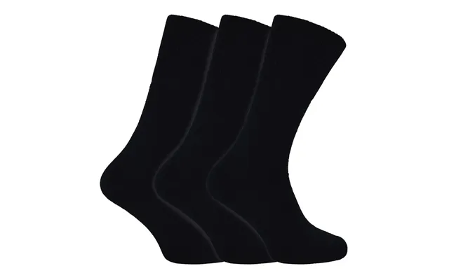 Thmo 3 Pack Bamboo Thermal Socks - 6-11 Uk Black product image