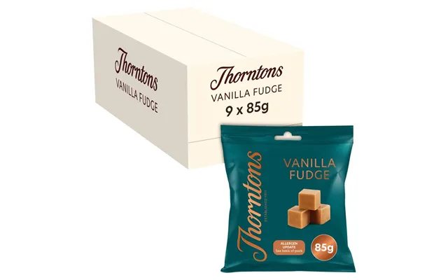 Thorntons Vanilla Fudge 85g Box Of 9