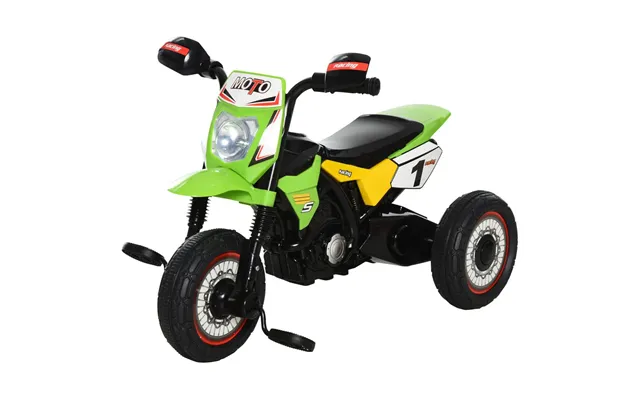 Toddler Pedal Tricycle Ride-on Learning Music Lights 18-36 Months Green