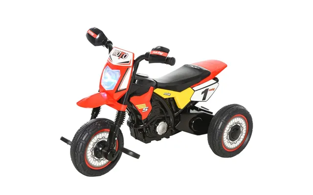 Toddler Pedal Tricycle Ride-on Learning Music Lights 18-36 Months Red
