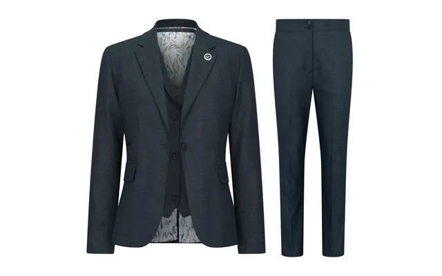 Tpw53 - Women's Green 3 Piece Prince Of Wales Check Suit