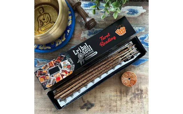 Tribal Soul Spiritual Incense Sticks And Ceramic Holder - Tarot Reading