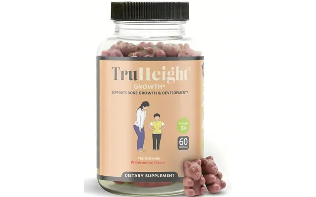 Truheight Growth Gummies Watermelon Natural Growth Support For Kids & Teens product image